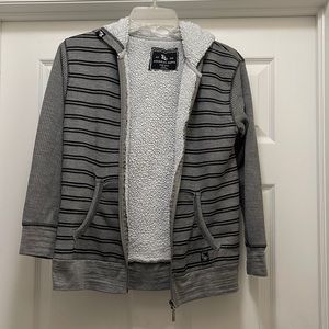 American Hawk Boys' Sherpa Lined Thermal Hoodie